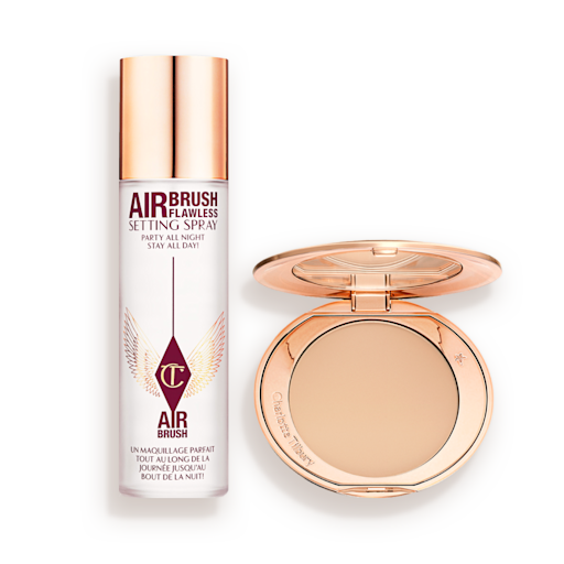 AIRBRUSH FLAWLESS FINISH & SET DUO Complexion Kit