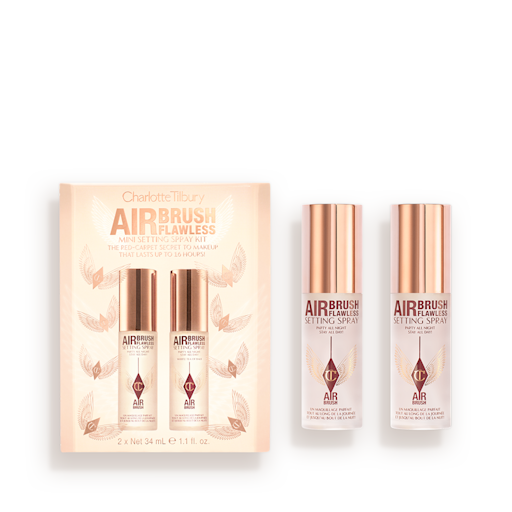 AIRBRUSH FLAWLESS MINI SETTING SPRAY KIT TRAVEL SIZE FACE KIT