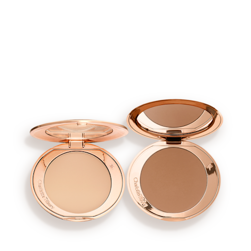 AIRBRUSH FLAWLESS PERFECT & BRONZE DUO FACE KIT