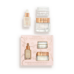 CHARLOTTE'S HYDRATE PLUMP & GLOW SET SKINCARE KIT
