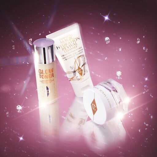 CHARLOTTE’S HYDRATION REVIVAL SKINCARE DISCOVERY SET TRAVEL SIZE SKINCARE KIT