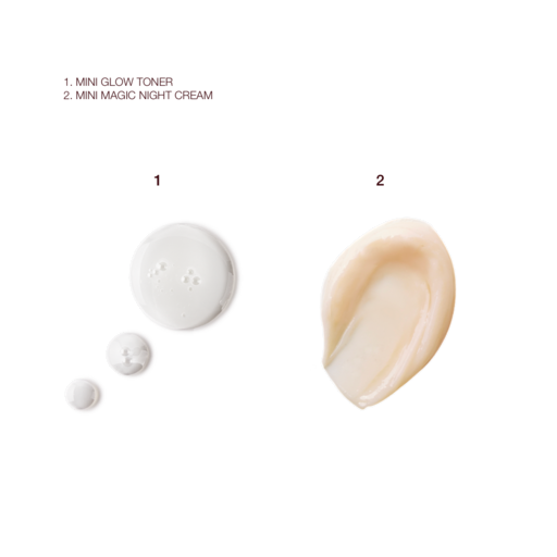CHARLOTTE’S NIGHT-TIME GLOWING SKIN DUO SKINCARE KIT