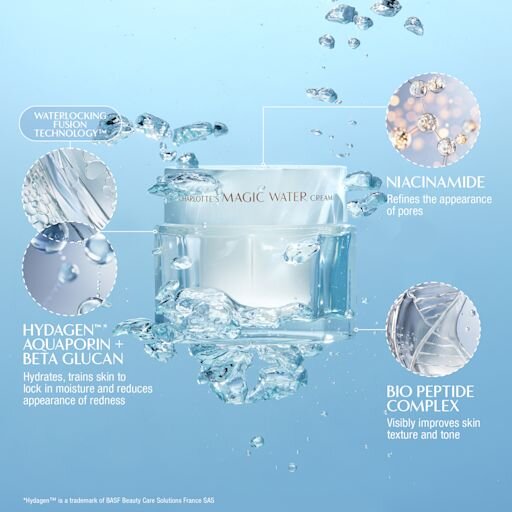 CHARLOTTE'S MAGIC WATER CREAM 50 ML MOISTURISER