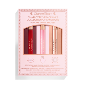 FRAGRANCE COLLECTION OF EMOTIONS PERFUME TRAVEL TRIO SET LIMITED EDITION FRAGRANCE KIT