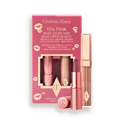 GLOSS & LIPSTICK DUO 90s PINK