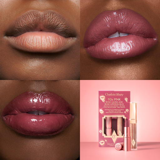 GLOSS & LIPSTICK DUO 90s PINK