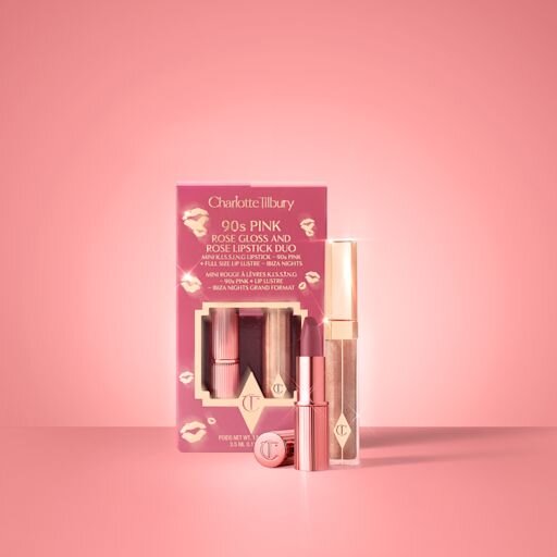 GLOSS & LIPSTICK DUO 90s PINK