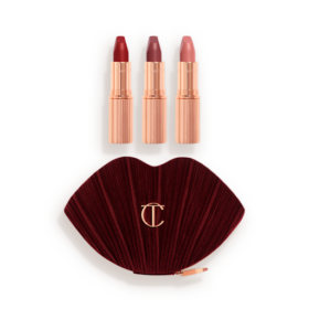 HOT LIPS BAG MAKEUP BAG & LIP KIT