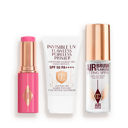UNREAL BLUSH, PROTECT & SET TRIO BEAUTY KIT