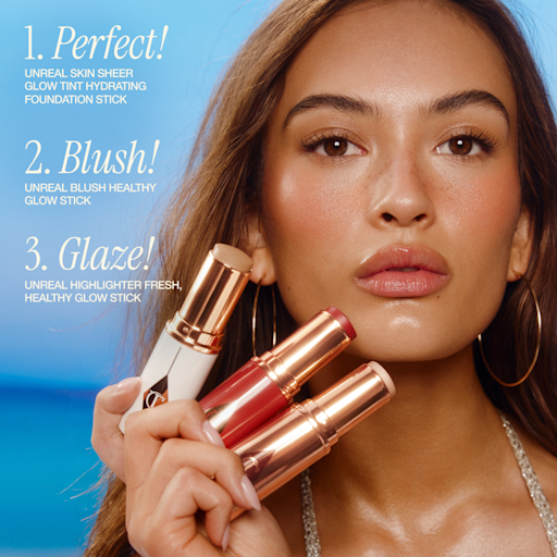 UNREAL SKIN SHEER GLOW TINT HYDRATING FOUNDATION STICK 1.5 FAIR